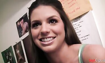 Pornstar Takes A Massive Facial After Showing Off Her Huge Boobs
