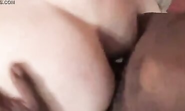 First-Timer Soccer Cougar Gets Ball-Gagged by Huge African Dick