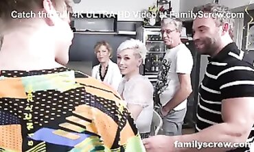 Sonny Learns to Get Penetrated by His Caring Family in Reality Orgy