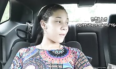 Natural Black Goddess Goes Deep Throat on Amateur Interracial