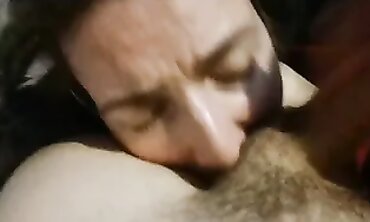 POV: Amateur Dreadlocks Slut Devours Hefty Load