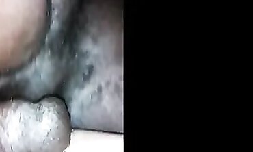 Trashy Latina Cougar Squirts on Massive Black Cock