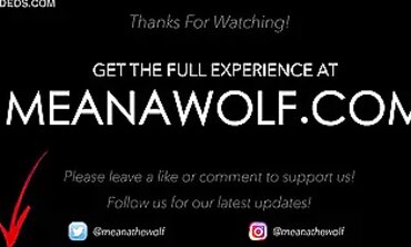 Meana Wolf POV Fantasy Roleplay with Feet and Cumshot