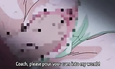 Hentai: She Seduces Her Trainer in a Steamy Threesome