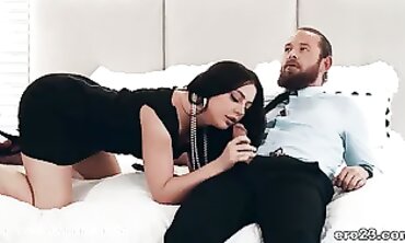 Brunette Whitney Wright Takes Brad Newman's Massive Cock