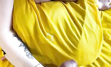 POV: Sneaking a Peek at the Blonde Neighbor's Spread Pussy