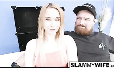 Crimson Haired Pink Gets Crammed With A Large Interracial Dick