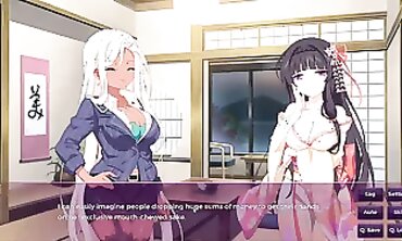 Sakura Succubus II EP 8: Saki's Ebony Anime Fantasy