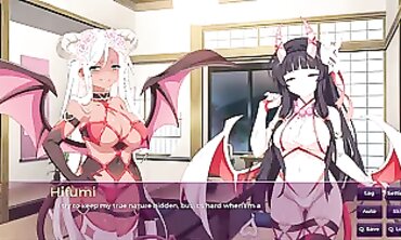 Sakura Succubus II EP 8: Saki's Ebony Anime Fantasy