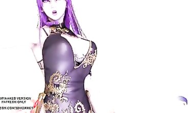 [MMD]Tougen Renka 桃源恋歌 Ahri Kaisa Seraphine Bombshell Sexsual Dance 4K 60FPS