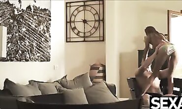 Nancy A's Enormous Natural Tits Juggle During Hard Sex