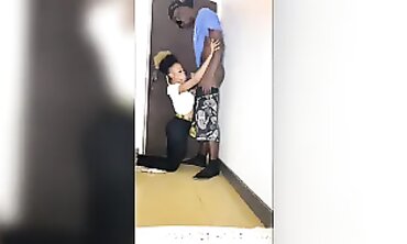 Trampy Hispanic Maid Jolla Pulverizes Motel Guest