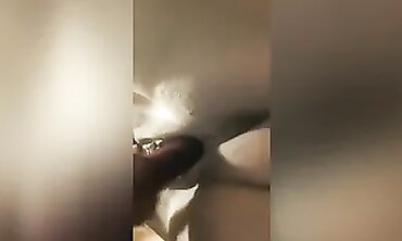 Kinkymily's Taut Solo Session with a Massive Dildo