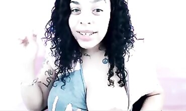 Ebony Woman With Huge Boobs Pumps Milk