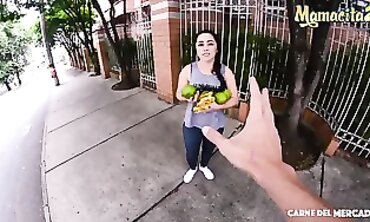 Latina Mamacita Francis Restrepo Rides Alex Moreno's Big Cock