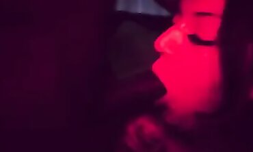 Harmony Reigns Gives a BBC Blowjob Before Lockdown