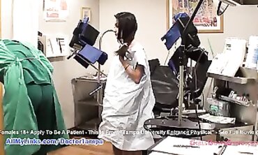 POV Gyno Exam With Latina Star Alexa Chen