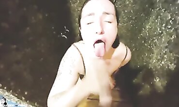 Juicy Bi-atch Takes A Massive Dick In The Shower