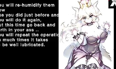 Bowsette's Super Bitch JOI Anal Femdom