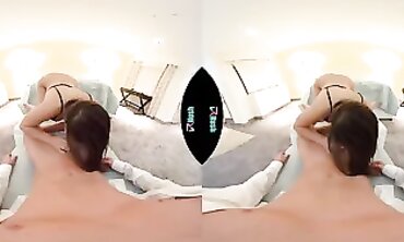 Abella Danger Gives a POV Blowjob and Cumshot in VR