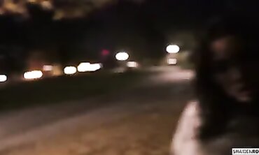 POV Homemade Story: Brunette Milky Gets Deepthroat And Handjob