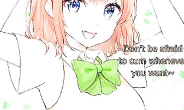 The Quintessential Quintuplets: Animated Jerk Off Instructions
