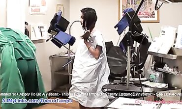 Shy Alexa Chang Caught On Camera During Doctor's Exam