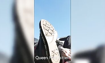 QueenFB Barefoot Denial Kink