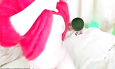 Redhead Bombshell Solo Play With Vibrator And Dildo