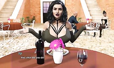 Games Porny: Threesome Anal Creampie with a Milf