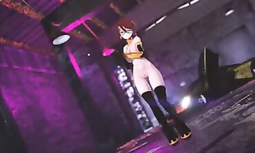 Weiss Schnee in Minecraft Workout Gear Solo MMD