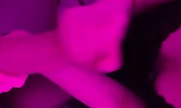 POV Handjob on Massive Cock with African Wife in Stockings