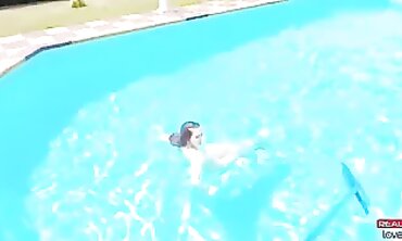 POV: Seducing The Brunette Poolboy