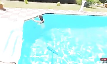 POV: Seducing The Brunette Poolboy
