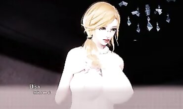 VIRTUES v9 NoMeme: JoyStickCinema's Busty Blonde MILF Cosplay Playthrough