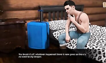 Dusklight Manor 121: Muscular Men FFM Threesome
