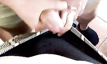 POV Amateur Lingerie Cumshot in Panties