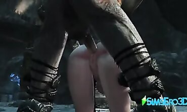 Skyrim Adventures: Dovakin Dolls 3D Hentai