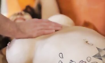 European Babe Gets Thick Creampie In Sauna