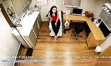 Lenna Lux Gets a Surprise Gyno Exam Caught on Spy Cam