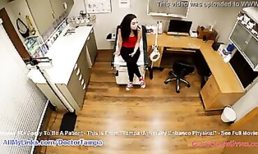 Lenna Lux Gets a Surprise Gyno Exam Caught on Spy Cam