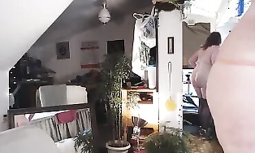 Shapely Redhead MILF DawnSkye Masturbates in Underwear