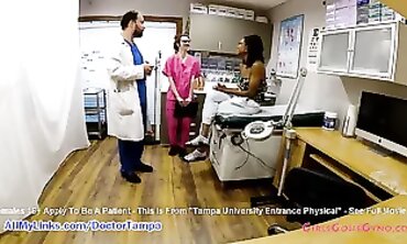 Nurse Catches Patient In A Compromising Position