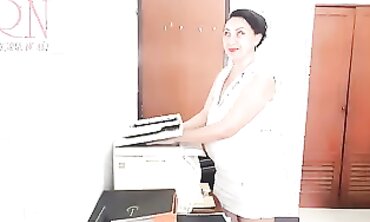 Regina Noir: Office Orgy with Ditzy Secretary