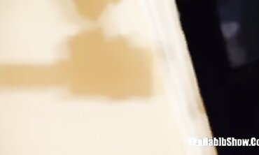 Mandi MMay Shows Off Her Juicy Black Ass and Big Tits