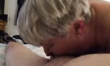 POV Mature Amateur G-Throats Floppy Cock