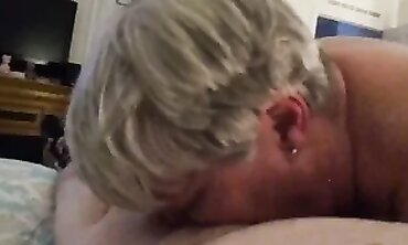 POV Mature Amateur G-Throats Floppy Cock
