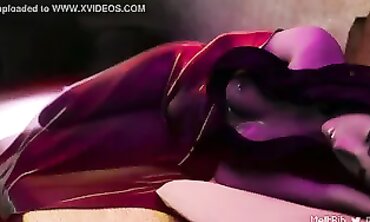 Hentai Solo: Big-Ass Widow's Lonely Night