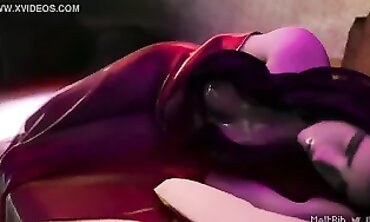 Hentai Solo: Big-Ass Widow's Lonely Night