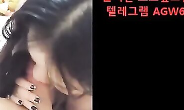 uber-cute suck off romp Korean woman
